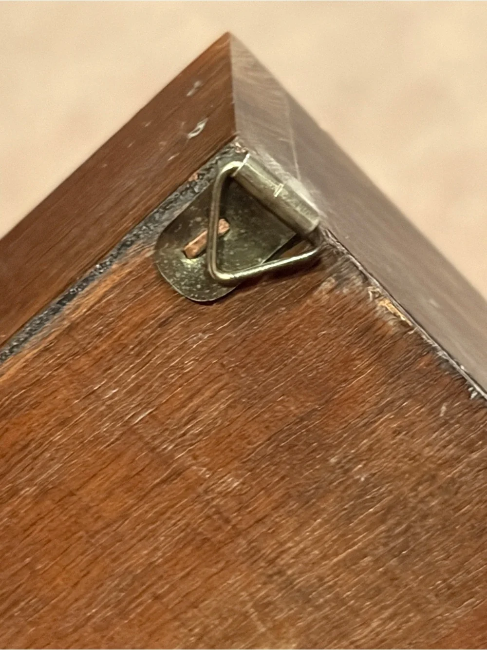 Vintage wooden trinket
